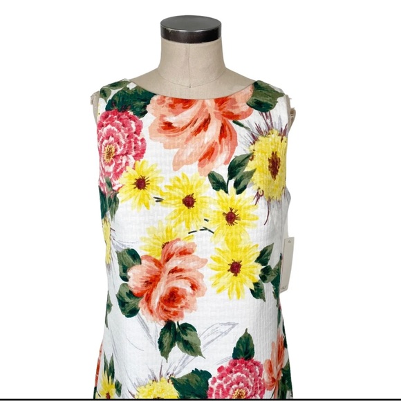 Eliza J Floral Dress Size 2 - Picture 5 of 12